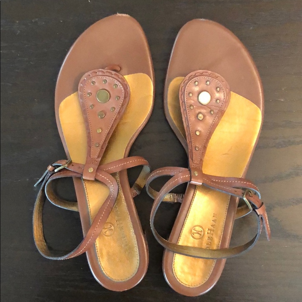 Size 8 Cole Haan Leather Thong Flat Sandal